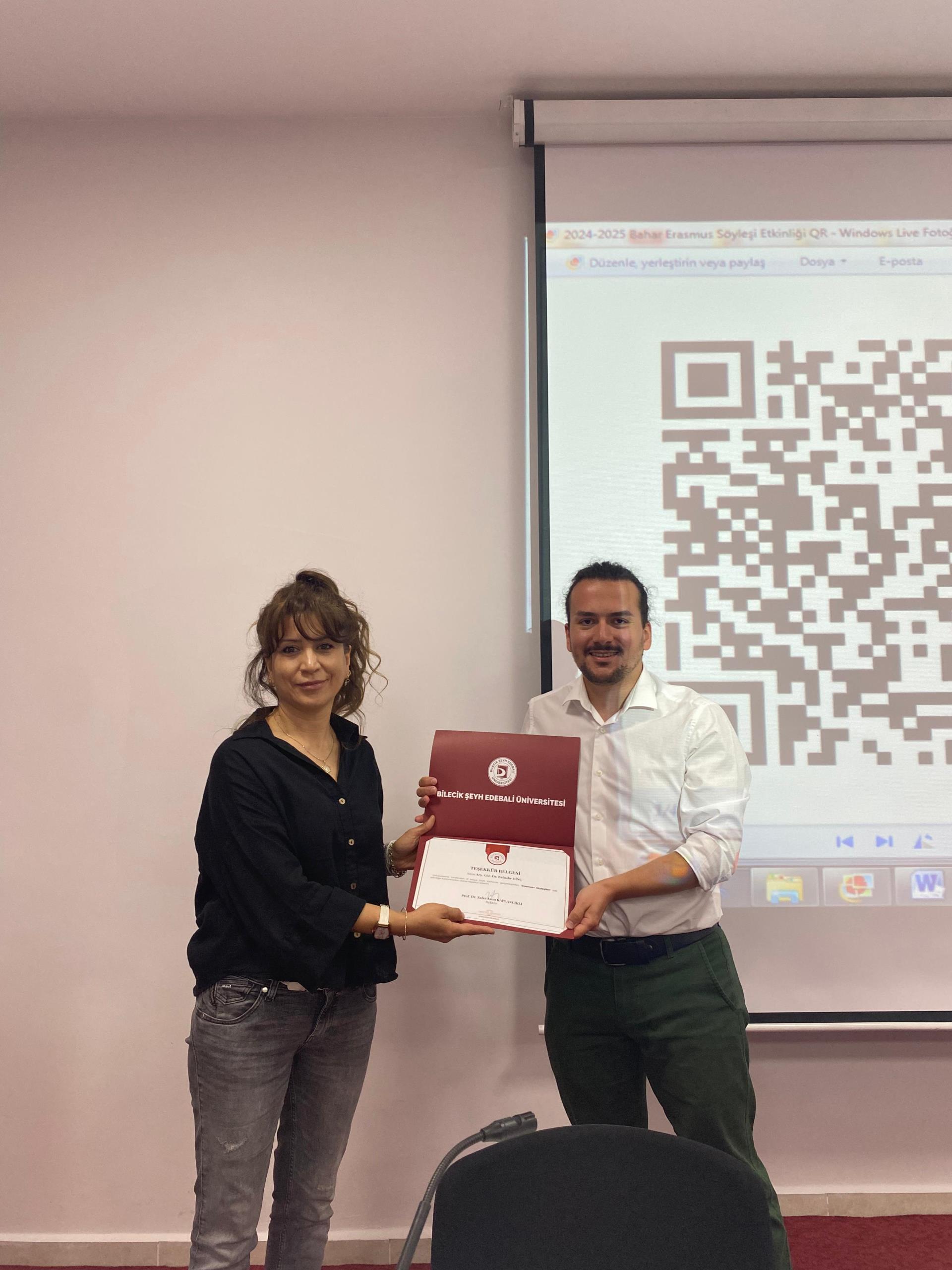 Erasmus+ Söyleşi Etkinliğimiz Gerçekleştirilmiştir